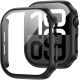 Tech-Protect Defense360 Tempered Glass Case for Apple Watch 10 (46mm) - Black