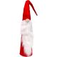 10. SET OF RED DECORATIVE SANTA CLAUS 60, 70, 80 CM