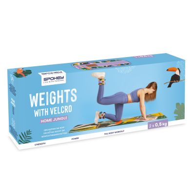 17. Spokey HOME JUNGLE ankle and wrist weights 2x 0.5 kg