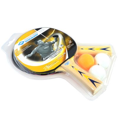 DONIC APPELGREN 300 PING PONG SET 2 rackets + 3 blades blister 788417
