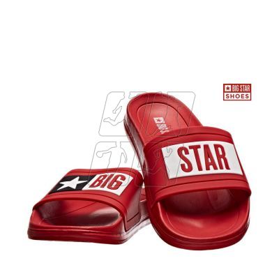 4. Rubber beach slippers Big Star W DD274A267 red