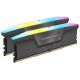 3. Corsair Vengeance RGB CMH32GX5M2B5600Z40 Memory Module 32GB 2 x 16GB DDR5 288-pin DIMM