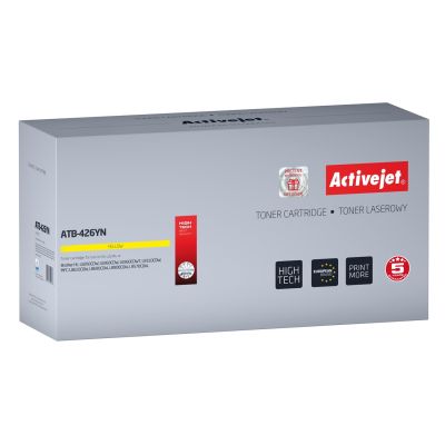 Activejet ATB-426YN Toner (replaces Brother TN-426Y; Supreme; 6500 pages; yellow)