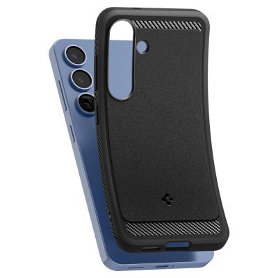 14. Spigen Rugged Armor Mag MagSafe Case for Samsung Galaxy S25 - Matte Black