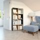 2. MALAX SHELVING 2X4 ANTHRACITE/ARTISAN