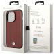 8. Case BMW BMHMP14L22RFGR iPhone 14 Pro 6.1" Burgundy/burgundy Leather Diamond Pattern MagSafe