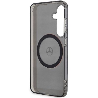 7. Mercedes Double Layer W Red MagSafe case for Samsung Galaxy S24 - black