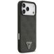 4. Guess Leather 4G Triangle Strass MagSafe Case for iPhone 17 Pro Max / 18 Pro Max - Black