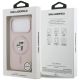 8. Karl Lagerfeld Silicone Karl&Choupette Ring MagSafe Case for iPhone 18 Pro / 17 Pro – Black