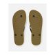 4. RIP CURL Brand Logo Bloom Open Toe Olive Beach Flip-Flops