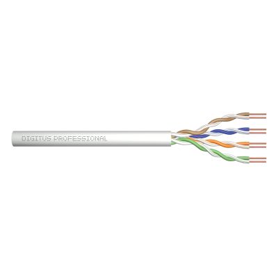3. Digitus Installation Cable Cat.5e, U/UTP, Eca, AWG 24/1, PVC, 100m, Gray, Carton