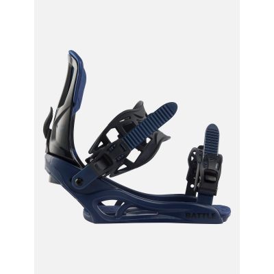 ROSSIGNOL BATTLE BLACK/BLUE S/M Snowboard Bindings