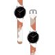2. Strap Moro for Samsung Galaxy Watch 45 / 46 / 47 mm silicone bracelet watch band - pattern 5