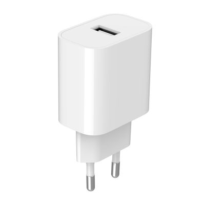 GEMBIRD UNIVERSAL USB-A WALL CHARGER, WHITE