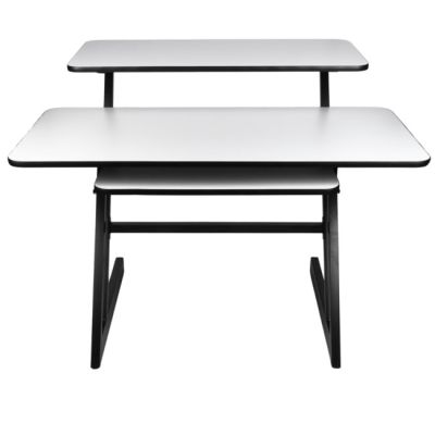 8. SD3 - Studio desk, workstation, tabletop, audio equipment shelf, pull-out keyboard shelf, 91.4 cm
