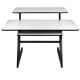 8. SD3 - Studio desk, workstation, tabletop, audio equipment shelf, pull-out keyboard shelf, 91.4 cm