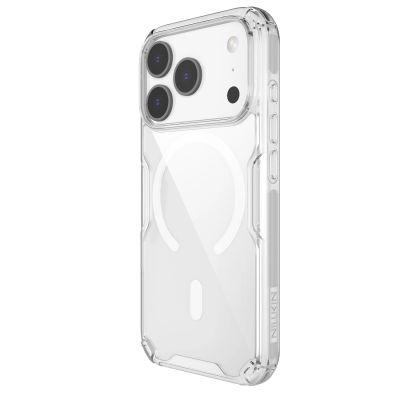 2. Nillkin Nature TPU Pro MagSafe Compatible Case for iPhone 17 Pro - White