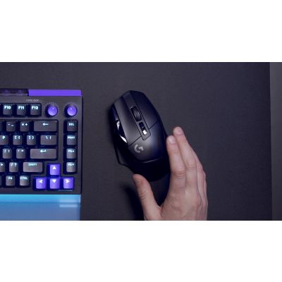32. Logitech G G502 X Lightspeed Gaming Mouse Right Side RF Wireless Optical 25600 DPI
