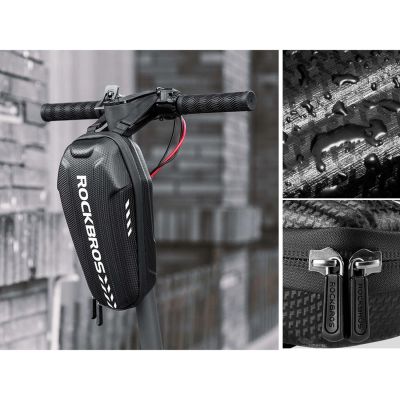 6. Rockbros B62 Bike Bag for Handlebar or Frame 2L - Black