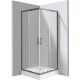 Square shower cabin with shower tray 90x90 cm