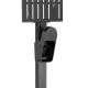 16. Outdoor stand for Maclean EV and PHEV car chargers, steel, 15 kg max., MCE456