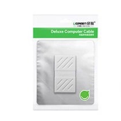 5. Ugreen Network Connector Ethernet RJ45 10 Gbps Network Cable Connector Black (NW114 20390)