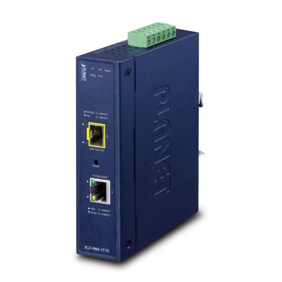 2. PLANET Industrial 1-Port Network Converter Internal Blue
