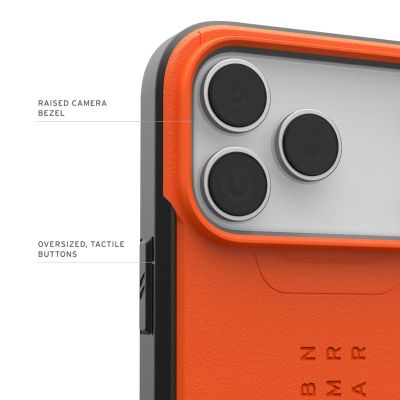 7. UAG Civilian MagSafe - iPhone 17 Pro Max case compatible with MagSafe (orange)