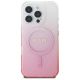 3. Guess IML Glitter Gradient MagSafe Case for iPhone 16 Pro - Pink