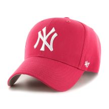 47 Brand MLB NY New York Yankees Raised Basic Pink Kids' Baseball Cap - B-RAC17CTP-BE-KID
