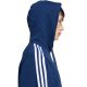5. Men's adidas Essentials 3-Stripes French Terry Hoodie Navy Blue KY4203