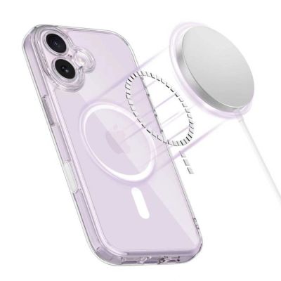 3. Tech-Protect Magpeak Magsafe CC Case for iPhone 17 - Clear