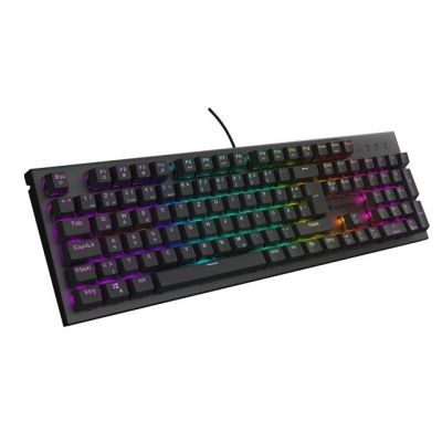 10. GENESIS Thor 303 Gaming Keyboard USB QWERTZ German Black