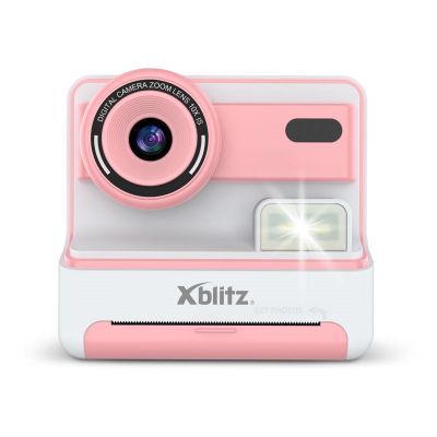 2. XBLITZ INSTANT CAMERA WITH FLASH PINK