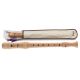 Stagg REC3 GER - maple recorder with case