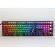 9. Ducky One 3 Aura Keyboard Gaming USB QWERTY American International Black