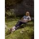 6. Women's ribbed knit leggings 4F 4FRAW26TTIGF357-20S