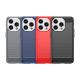 7. Flexible carbon pattern case for iPhone 15 Pro Carbon Case - black