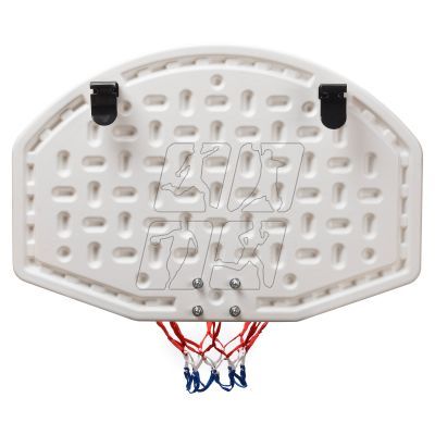 15. 10134 Meteor Street basketball backboard