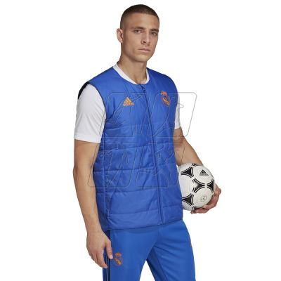 5. Adidas Real Madrid Pad Vest LM HG8685