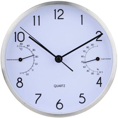 WALL OR TABLE CLOCK 15X4CM ARTICASA WHITE