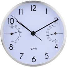 WALL OR TABLE CLOCK 15X4CM ARTICASA WHITE