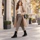 9. Women's leather high wedge ankle boots, black Filippo DBT7210
