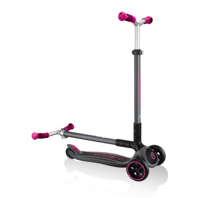 5. Globber Master Prime 3-Wheel Scooter / Black - Neon Pink 664-110
