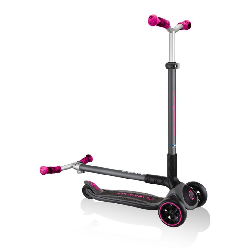 5. Globber Master Prime 3-Wheel Scooter / Black - Neon Pink 664-110