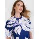 Women's oversize printed T-shirt 4F 4FRSS25TTSHF2692-91A