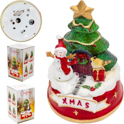 4. SNOWMAN PLAYING CHRISTMAS DECORATION