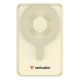 3. Verbatim 32274 Power Bank Lithium Polymer (LiPo) 10000 mAh Wireless Charging Gold