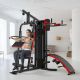 45. Multigym PRO BMG 4700 bench with weight stack 66kg