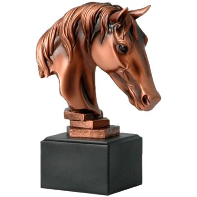 4. Cast figurine - horse head RFST2060
